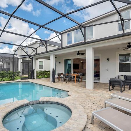 Modern Villa Wprivate Pool&Spa, Free Water Park Orlando Exterior photo