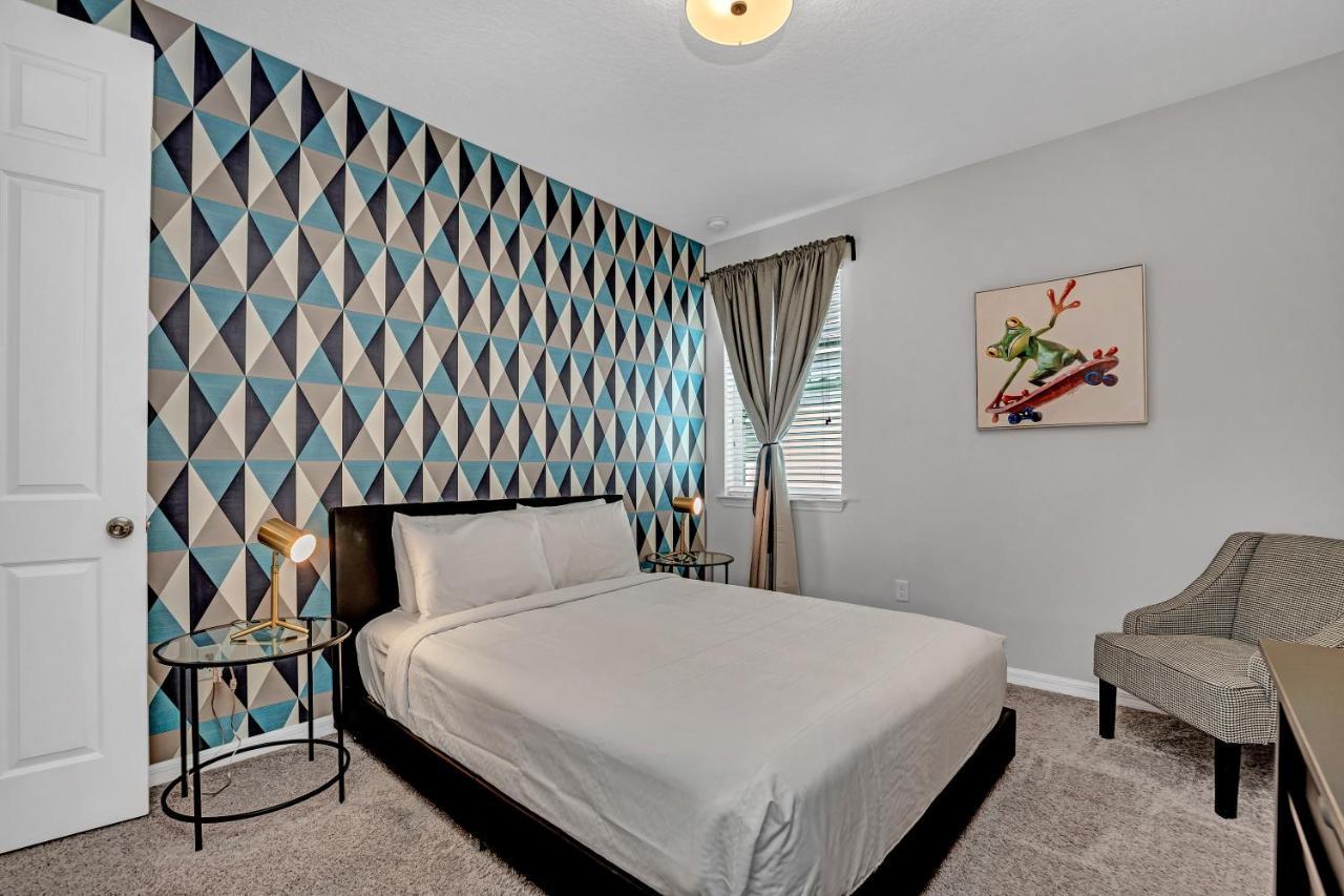 Modern Villa Wprivate Pool&Spa, Free Water Park Orlando Exterior photo