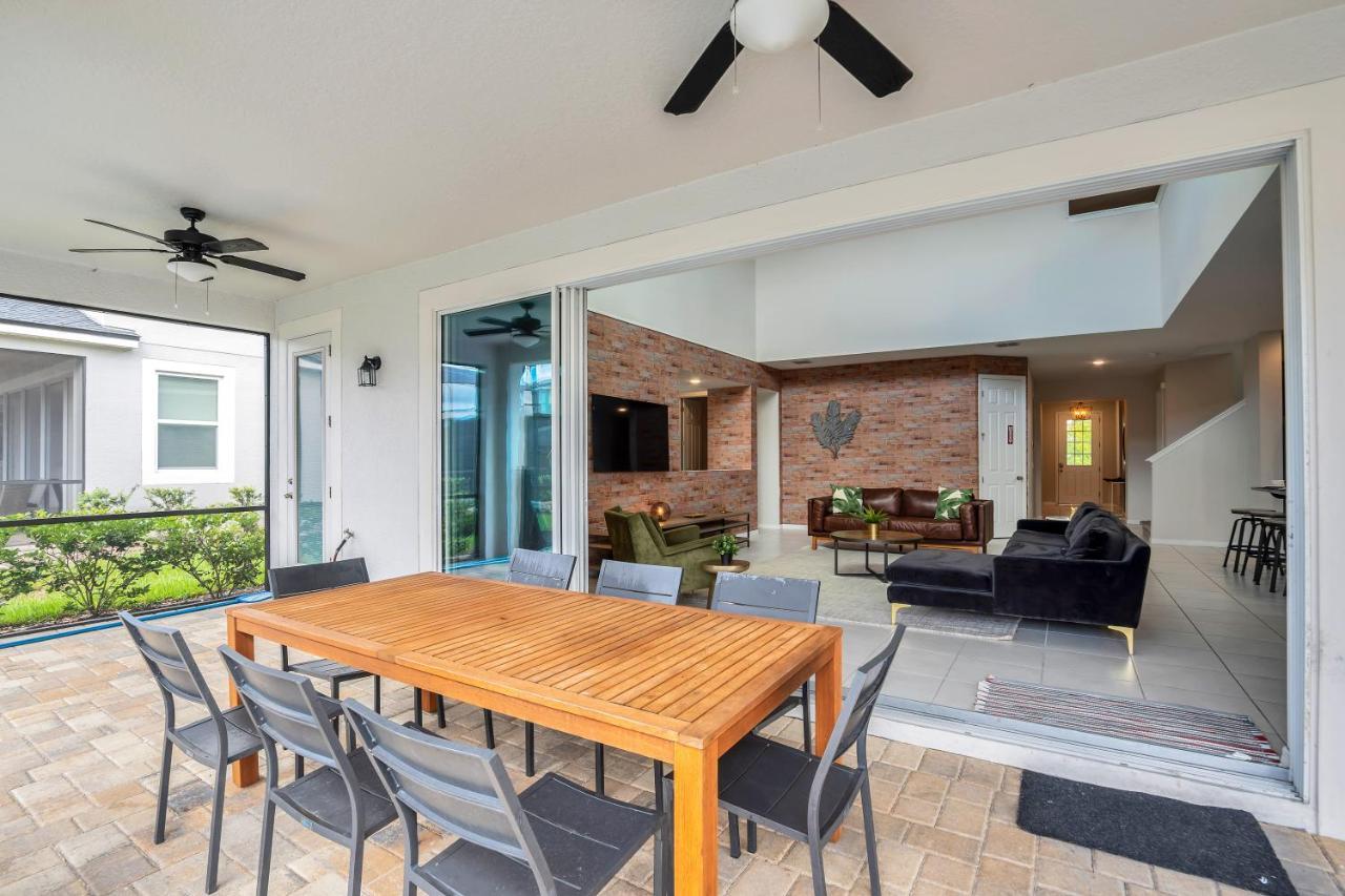 Modern Villa Wprivate Pool&Spa, Free Water Park Orlando Exterior photo