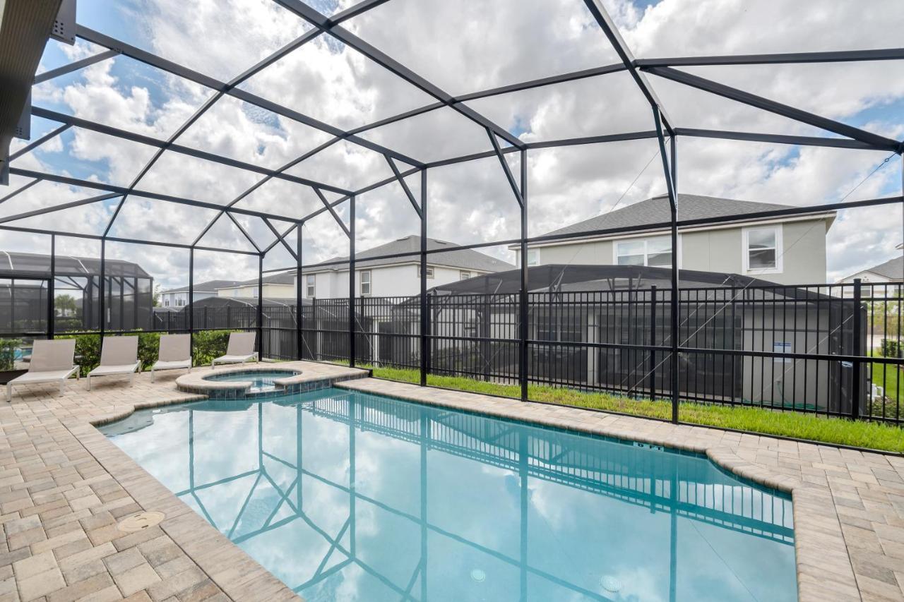 Modern Villa Wprivate Pool&Spa, Free Water Park Orlando Exterior photo