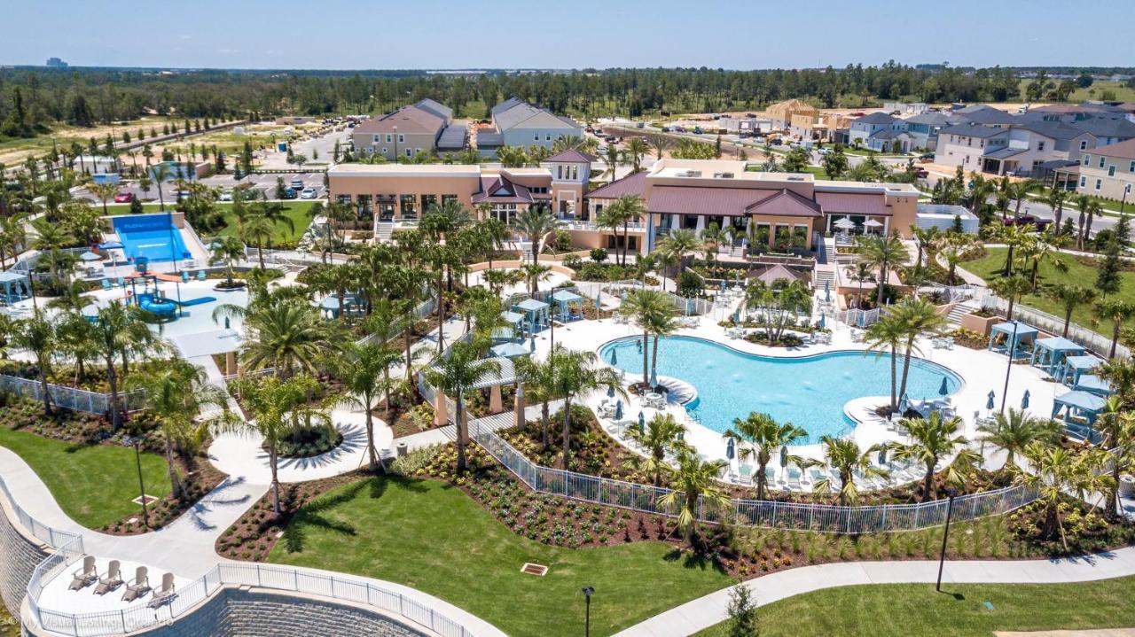 Modern Villa Wprivate Pool&Spa, Free Water Park Orlando Exterior photo